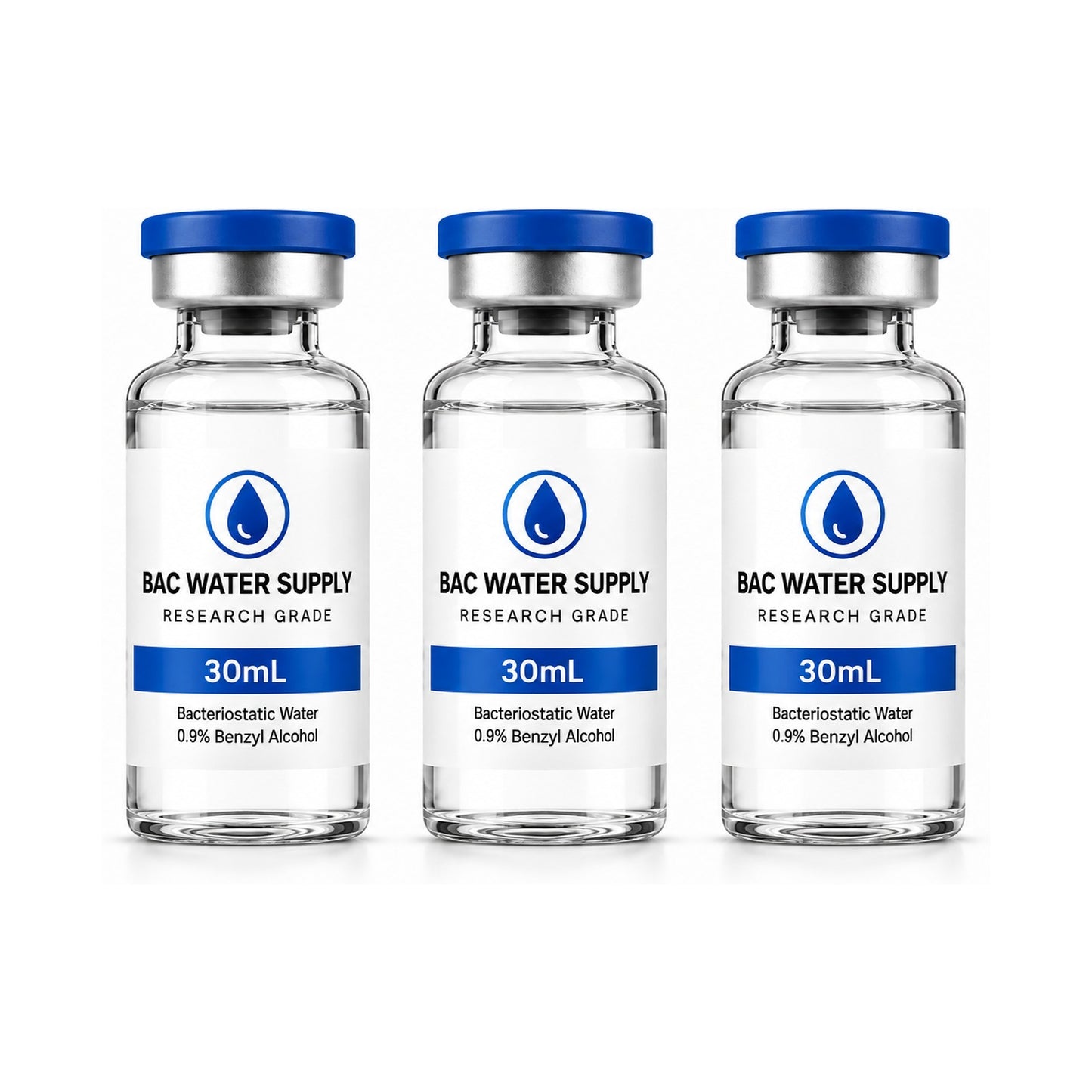 Bacteriostatic Water — 3 Pack