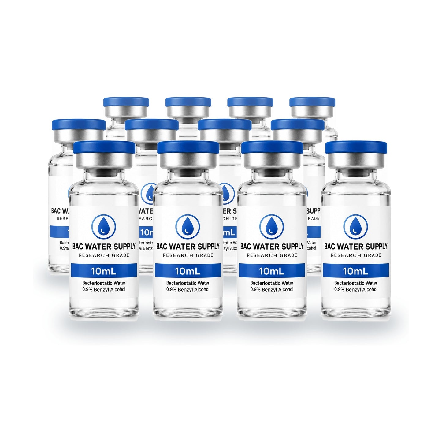 Bacteriostatic Water — 12 Pack