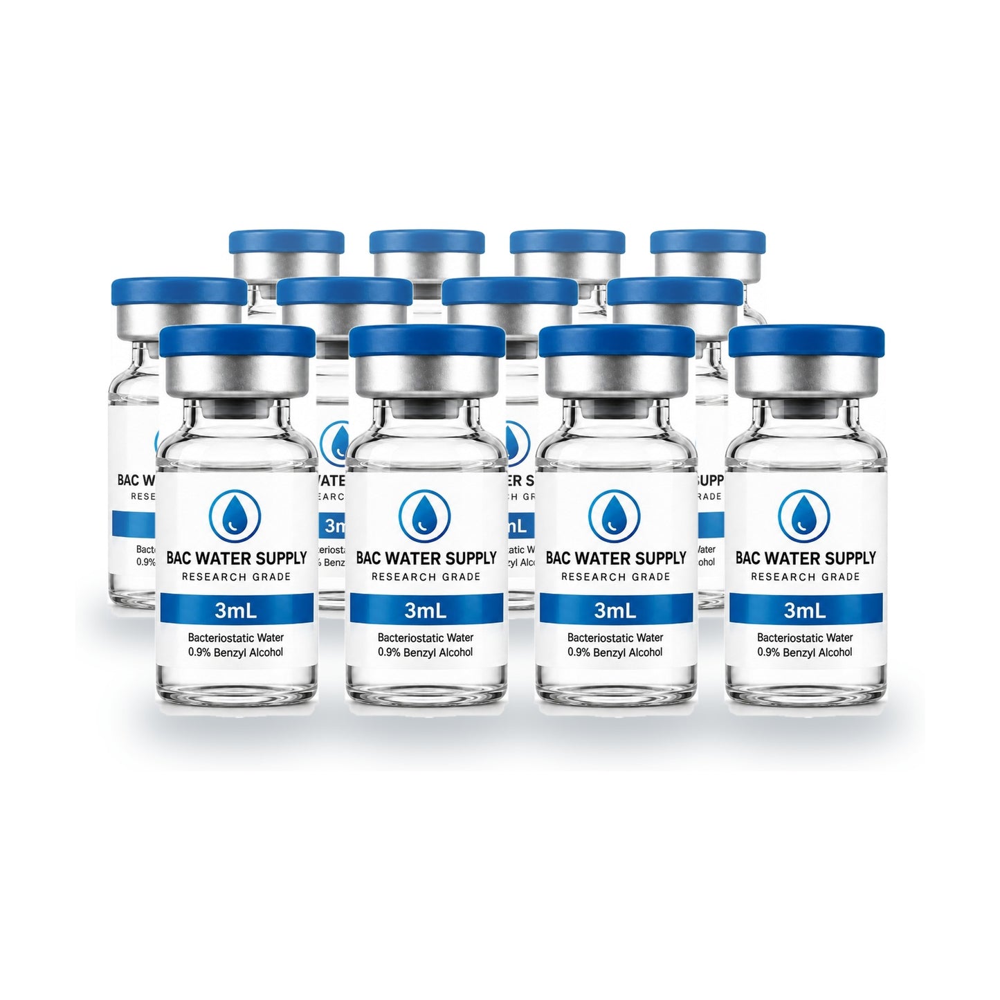 Bacteriostatic Water — 12 Pack