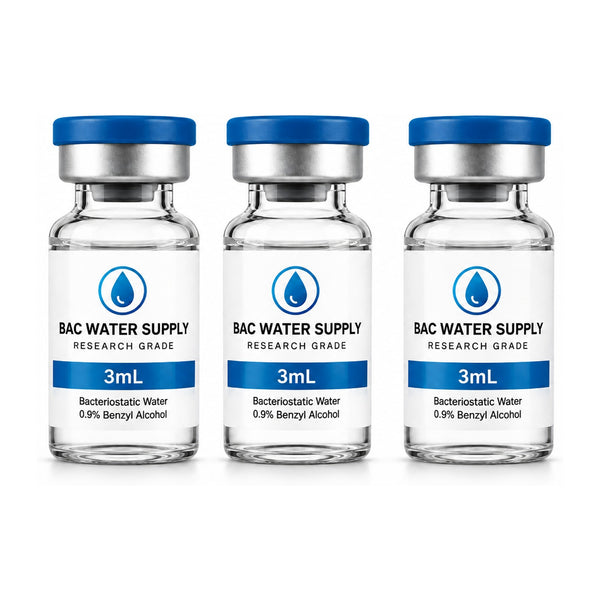 Bacteriostatic Water — 3 Pack