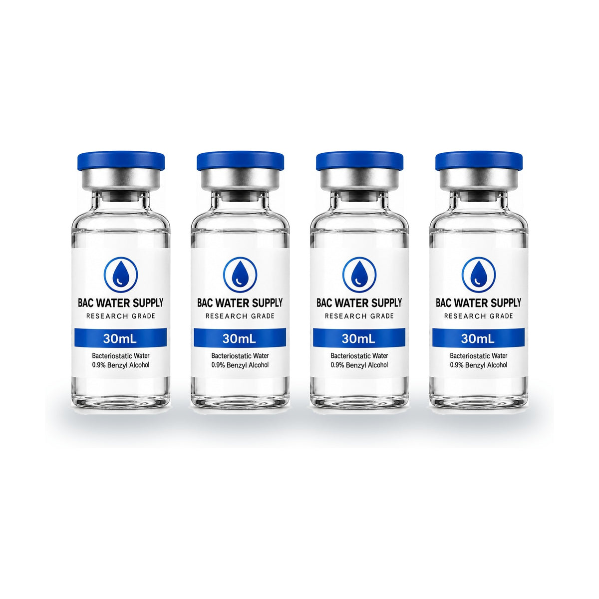 Bacteriostatic Water — 4 Pack