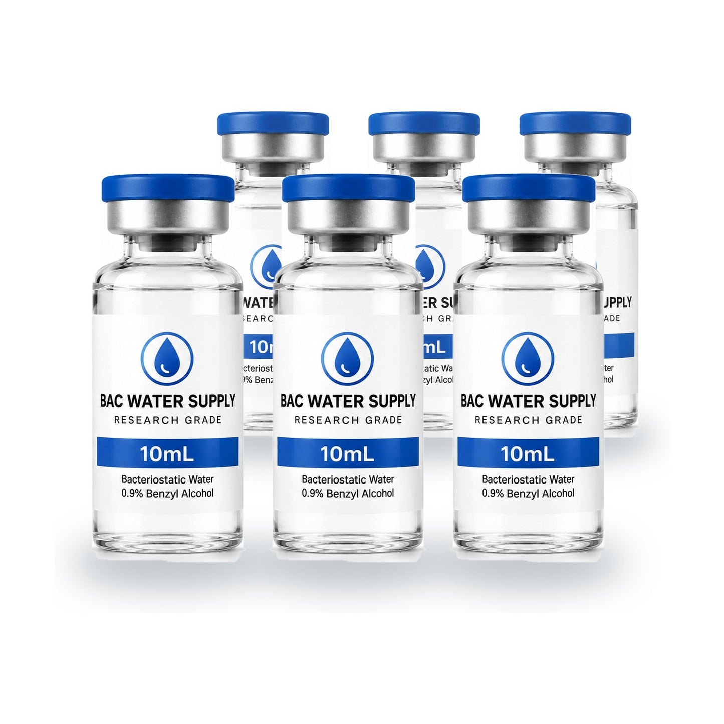 Bacteriostatic Water — 6 Pack