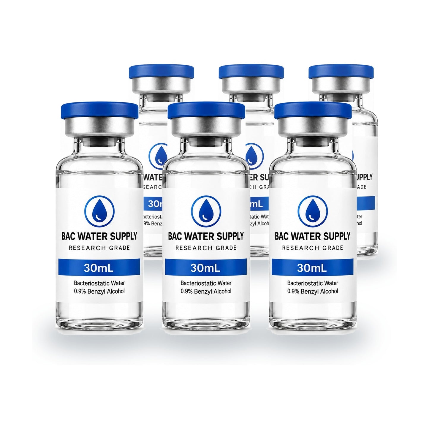 Bacteriostatic Water — 6 Pack